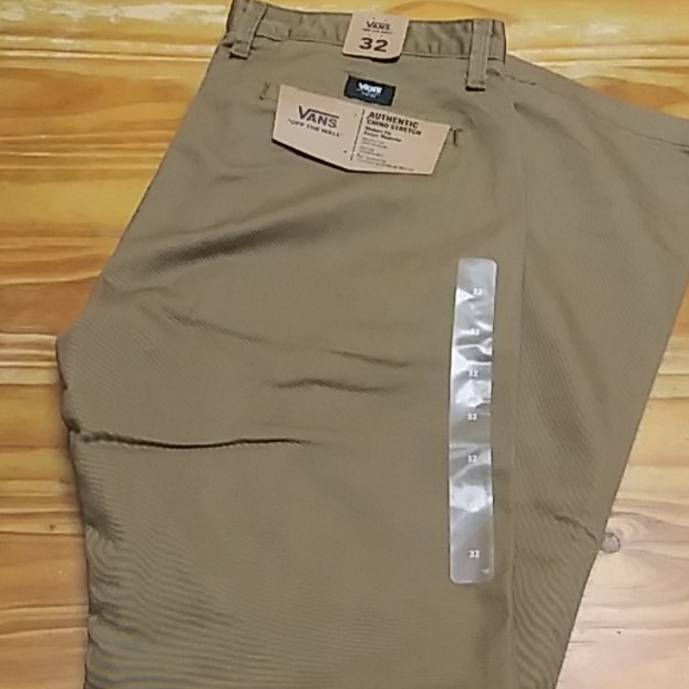 Vans brown chino pants